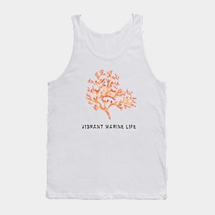 Vibrant Marine Life, Sea Life, Summer Vibes Tank Top